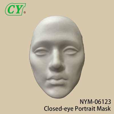 Λευκές μάσκες προσώπου DIY για πάρτι, μάσκες προσώπου από χαρτί πολτού που βάφονται, για το Halloween