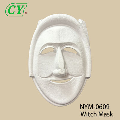 Νέες μάσκες προσώπου DIY, λευκές, ζωγραφίσιμες, από χαρτί.